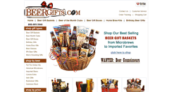 Desktop Screenshot of beergifts.com